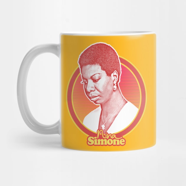 Nina Simone ////\\\\ Original Retro Fan Art Design by DankFutura